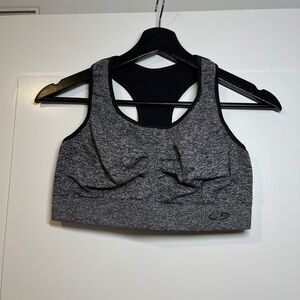 Women's Gray Sports Bra